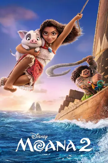 Poster to the movie "Moana 2" #547323