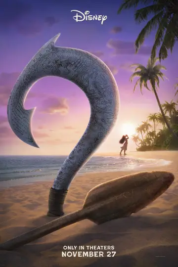 Poster to the movie "Moana 2" #547340