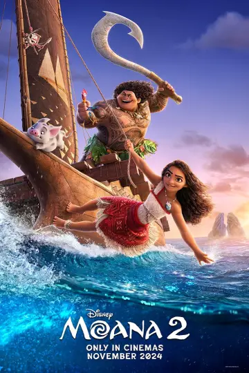 Poster to the movie "Moana 2" #547348