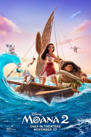Poster to the movie "Moana 2" #547393