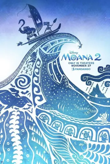 Poster to the movie "Moana 2" #547407