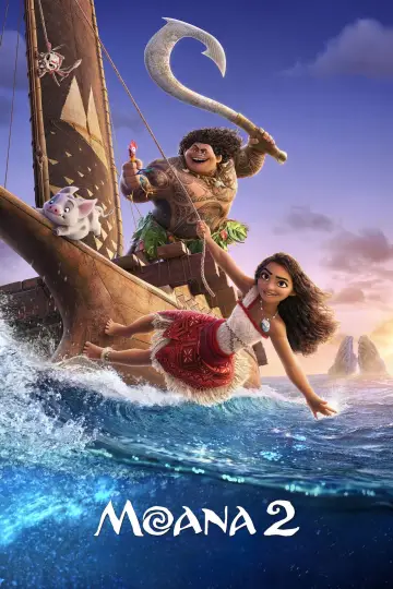 Poster to the movie "Moana 2" #547409
