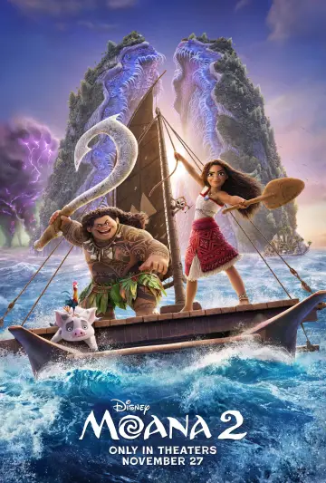 Poster to the movie "Moana 2" #547417