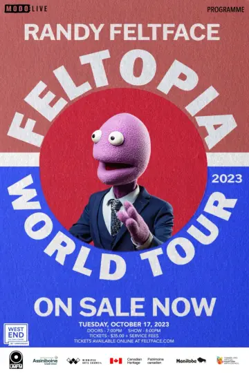 Poster to the movie "Randy Feltface: Feltopia" #1015690