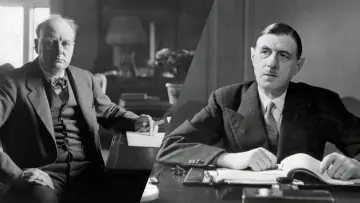 Backdrop to the movie "De Gaulle vs Churchill : Mémoires de guerre, guerre des mémoires" #1015962