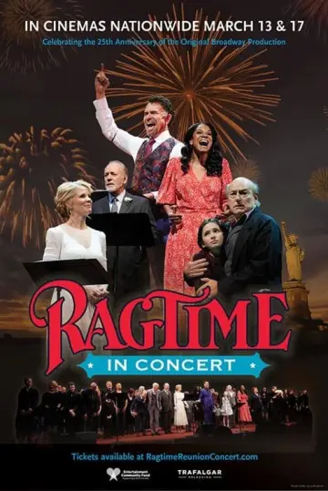Poster to the movie "Ragtime, The Musical: All-Star Reunion Concert" #366594