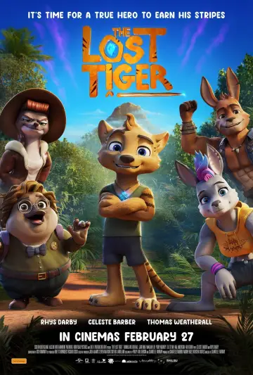 Poster to the movie "The Lost Tiger" #629615
