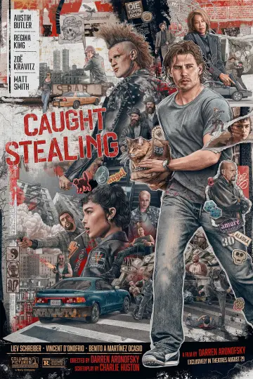Poster to the movie "Caught Stealing" #527947