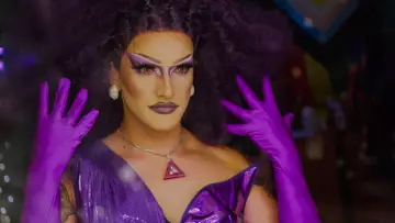 Neon Purple poster