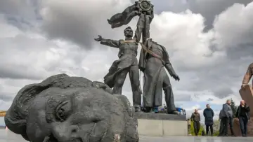 Backdrop to the movie "A Nation Denied: Ukraine