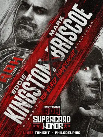 Poster to the movie "ROH: Supercard of Honor 2024" #1055467