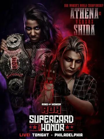 Poster to the movie "ROH: Supercard of Honor 2024" #1055470