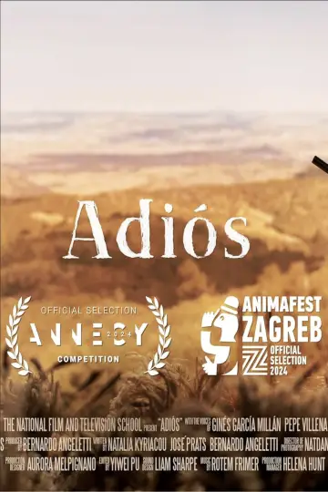 Poster to the movie "Adiós" #1115644