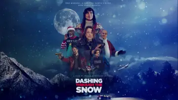 Backdrop to the movie "Dashing Through the Snow" #979440