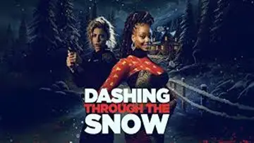 Backdrop to the movie "Dashing Through the Snow" #979441
