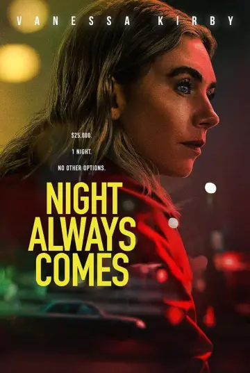 Poster to the movie "Night Always Comes" #597377