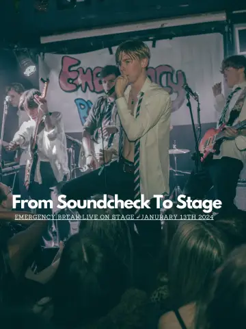 Poster to the movie "From Sound Check To Stage: Emergency Break" #412876