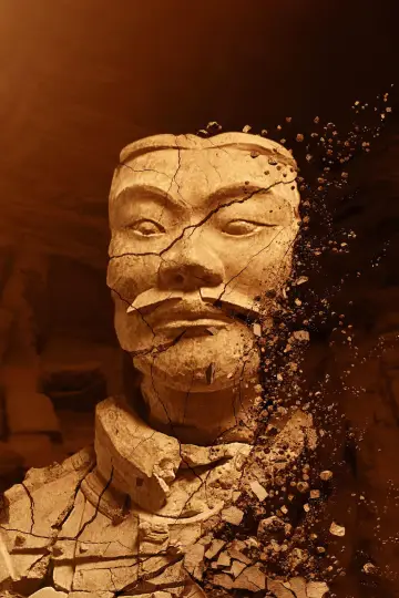 Poster to the movie "Mysteries of the Terracotta Warriors" #490615