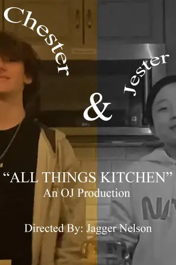 Jester and Chester's "All Things Kitchen" poster