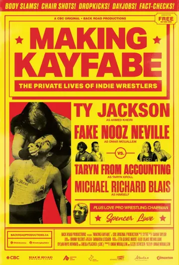Poster to the movie "Making Kayfabe" #1042171