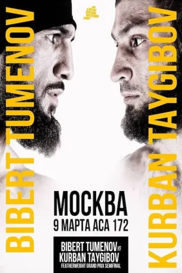 ACA 172: Esengulov vs. Vagaev poster