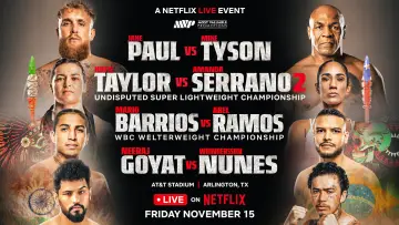 Backdrop to the movie "Jake Paul vs. Mike Tyson" #705917