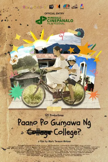 Paano po gumawa ng college? poster
