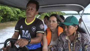 Backdrop to the movie "Amazonia, an Encounter with the Guardians of the Rainforest" #1070876