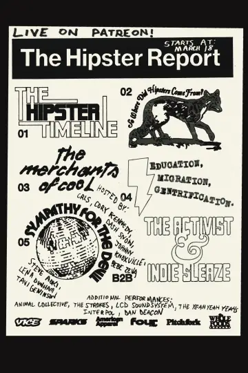 Poster to the movie "The Hipster Report" #427287