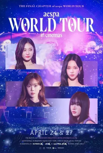 Poster to the movie "aespa: WORLD TOUR in cinemas" #1073999