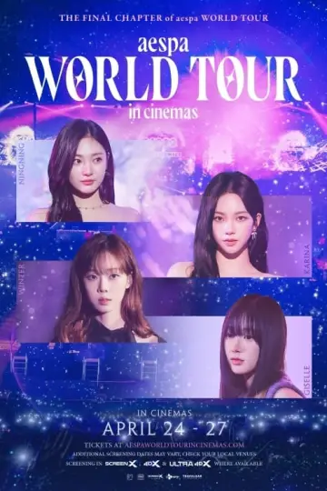 Poster to the movie "aespa: WORLD TOUR in cinemas" #442662