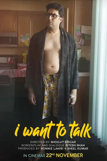 Poster to the movie "I Want to Talk" #739085