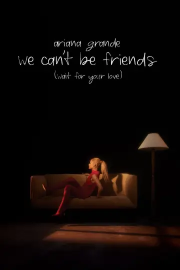 we can't be friends poster