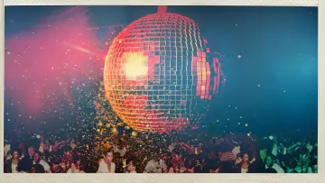Backdrop to the movie "Disco