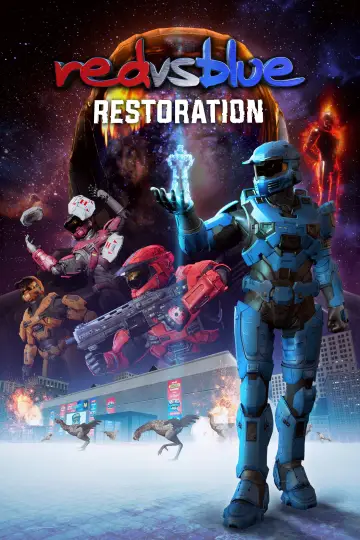 Poster to the movie "Red vs. Blue: Restoration" #1087901