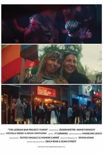 The Lesbian Bar Project: FLINTA poster