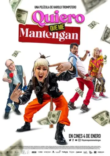 Quiero que me mantengan poster
