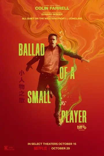Poster to the movie "Ballad of a Small Player" #585235