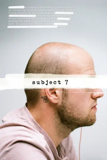 Poster to the movie "Subject 7" #1090946