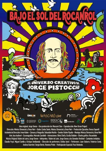Poster to the movie "Under the Glow of Rock and Roll - The Creative Universe of Jorge Pistocchi" #1089123