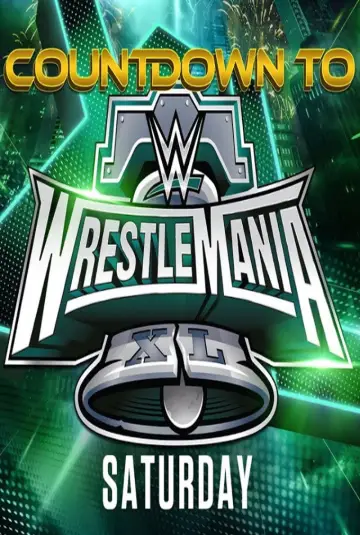 Poster to the movie "WWE Countdown to WrestleMania XL Saturday" #1086543