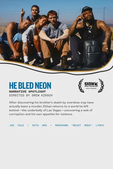 He Bled Neon poster