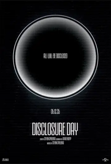 Poster to the movie "Disclosure Day" #826999