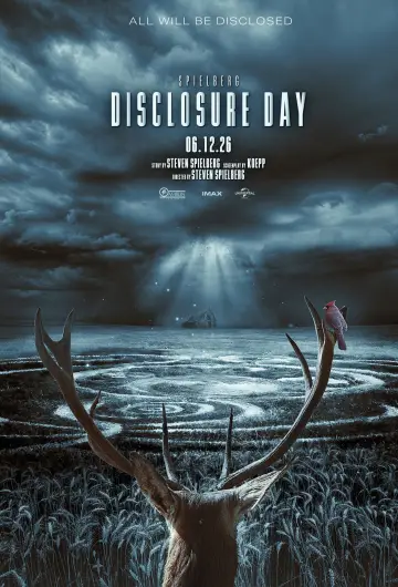 Poster to the movie "Disclosure Day" #908741