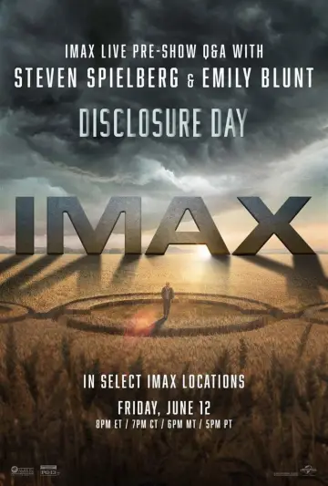 Poster to the movie "Disclosure Day" #908758