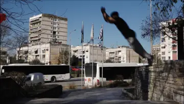 Backdrop to the movie "Rhythms of the city: Parkour in Thessaloniki" #1096373