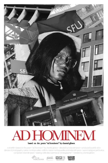 Poster to the movie "Ad Hominem" #1097684