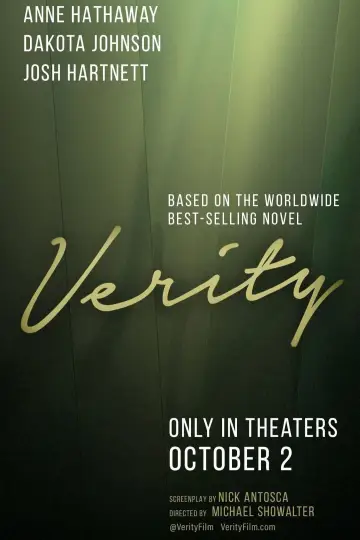 Poster to the movie "Verity" #831515