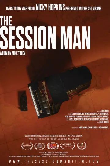 Poster to the movie "The Session Man" #882941