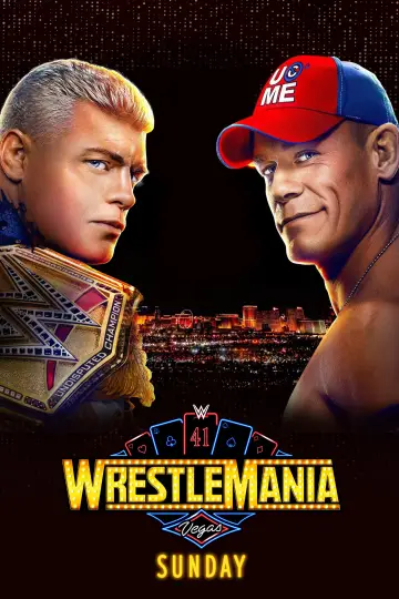 WrestleMania 41: Sunday poster